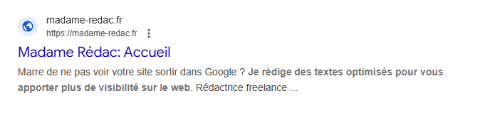 exemple de meta description
